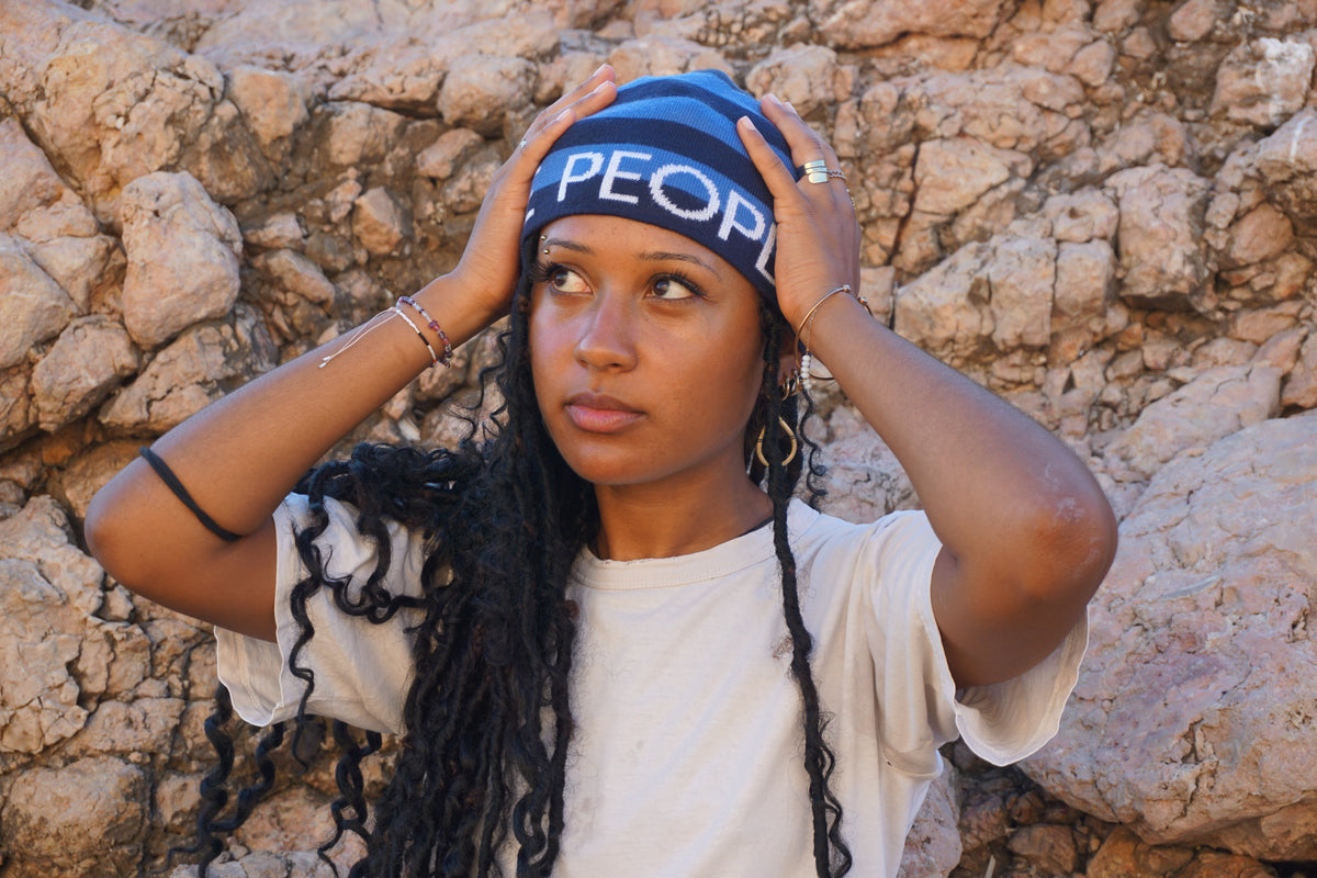 PEOPLE LOVE PEOPLE indoor beanie